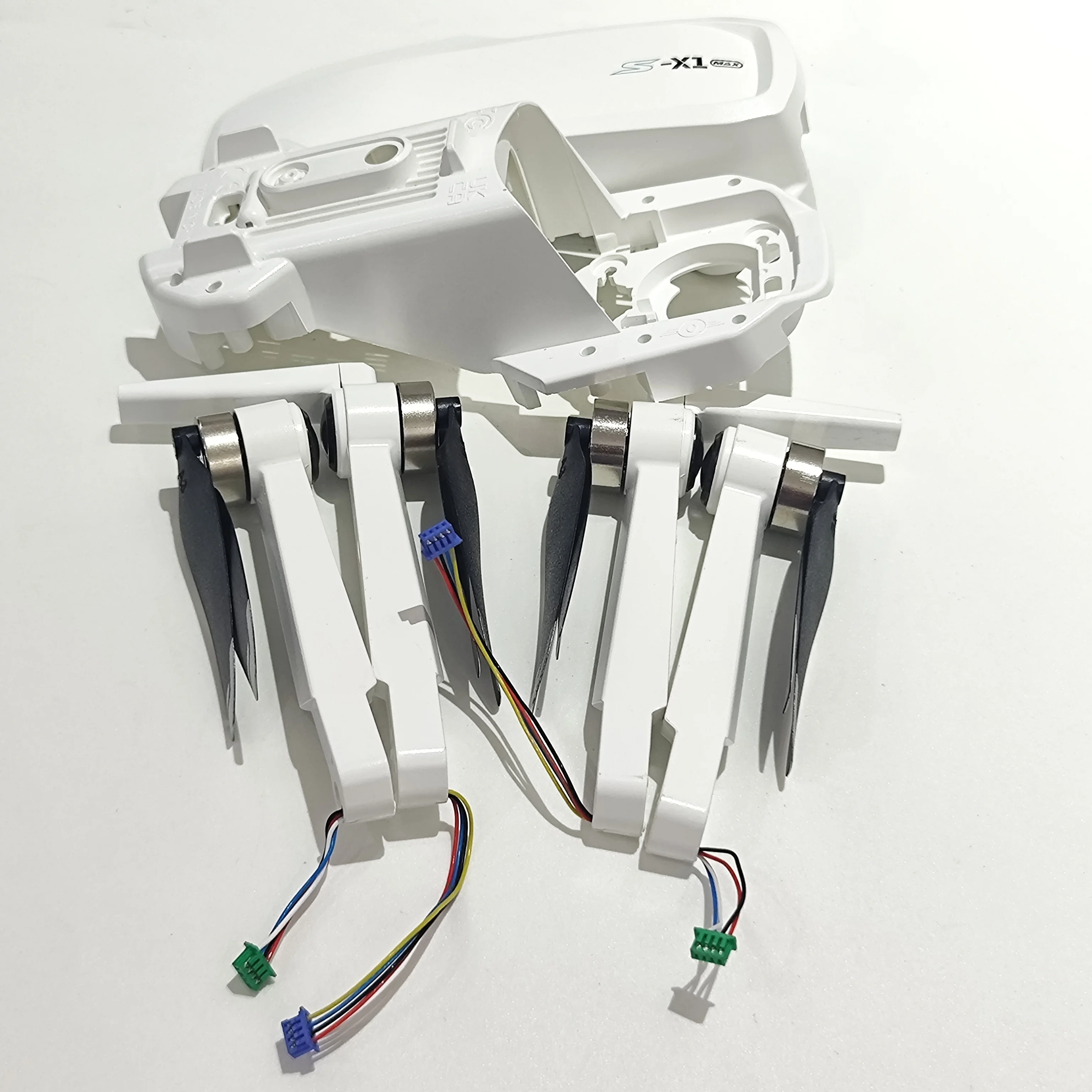 S-X1 MAX Drone Original Brushless Motor Full Set Arm 4PCS With Blade Propeller Body Shell Upper Lower Cover Accessories for S-X1