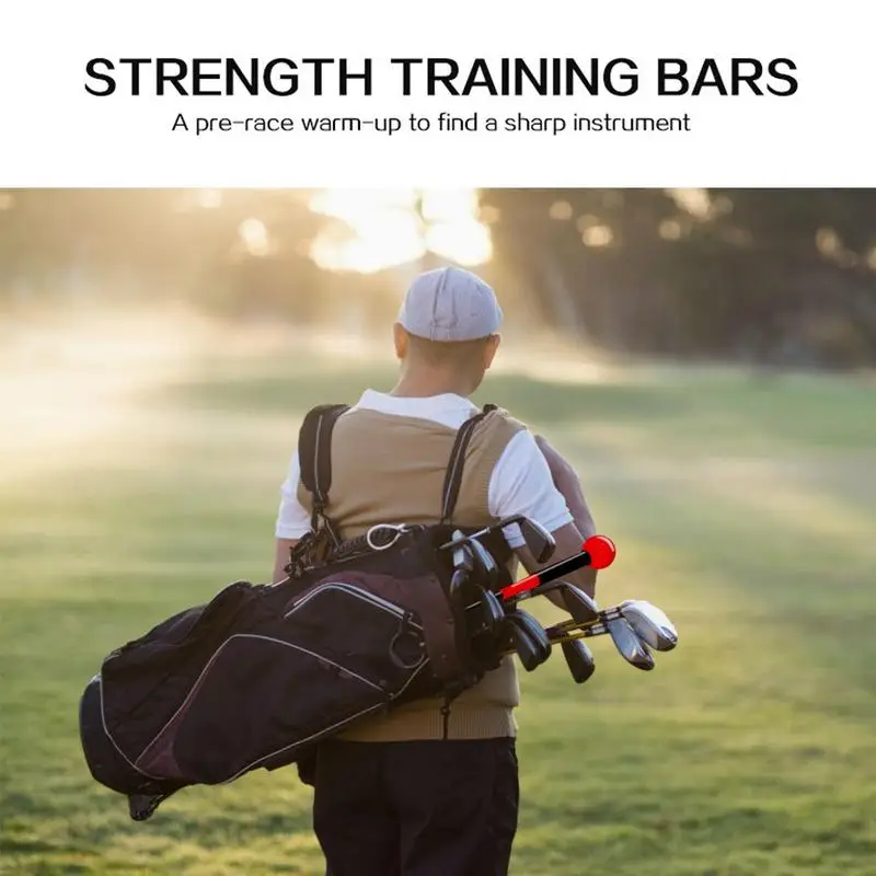 Golf practice stick Portable Golf Grip Training Aid Practice Alignment Rods Warm up Stick Improves Balance Tempo Training Aid