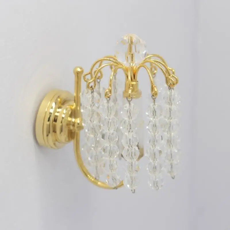 76HF Doll House Bedroom Wall Lamp Model Furniture Model Accessories Teenager Girls