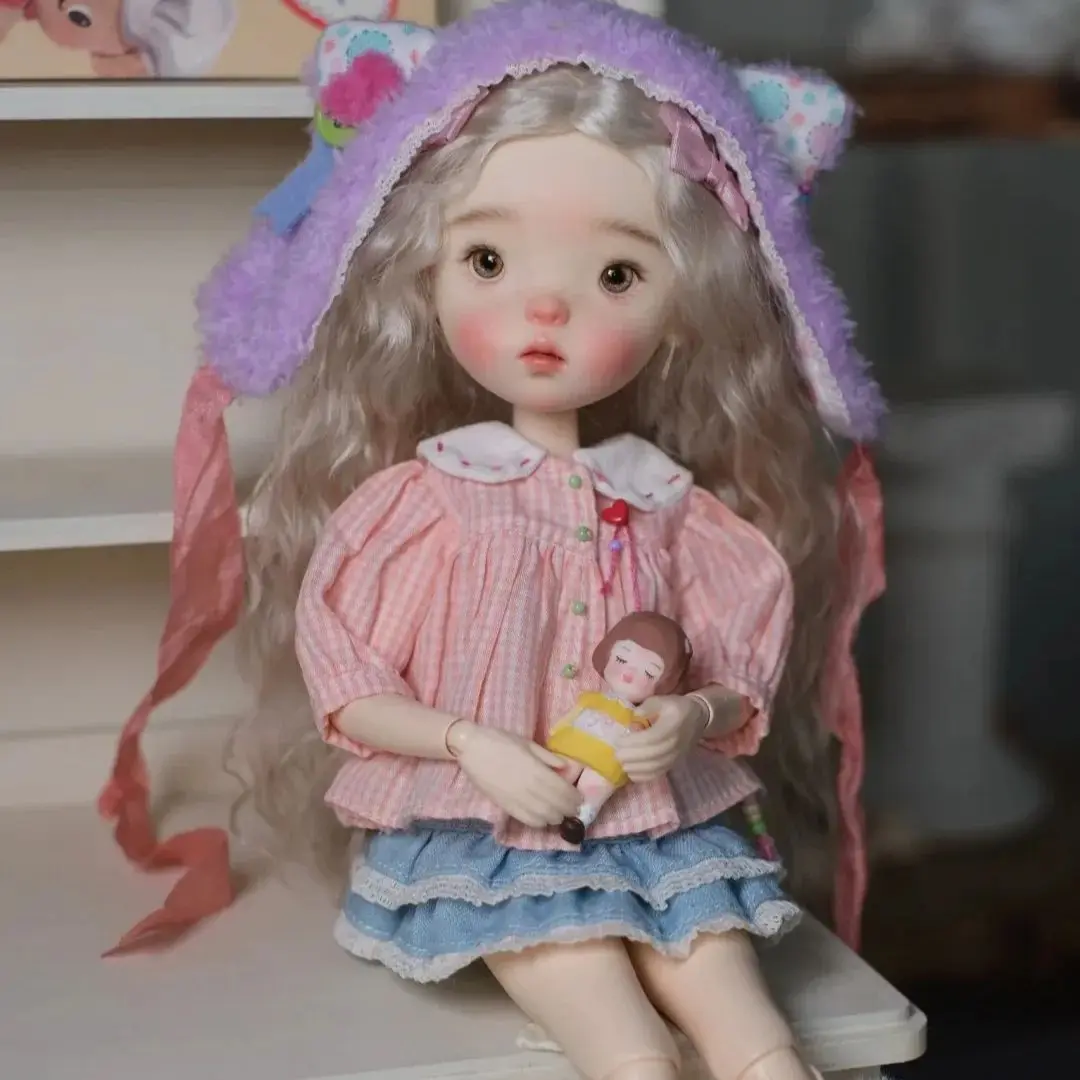 

New sd BJD 1/6 26cm muñecas girl Landzzz landoudou girl resin mold diy jaccoosun toy for sweet fashion