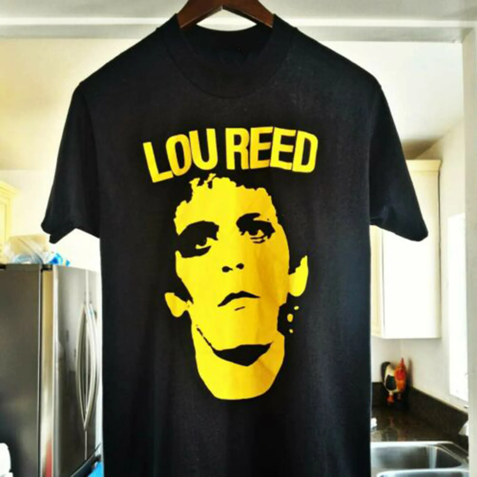 

Черная футболка Lou Reed The Velvet Underground, размер S M L 234XL, хлопок MR051