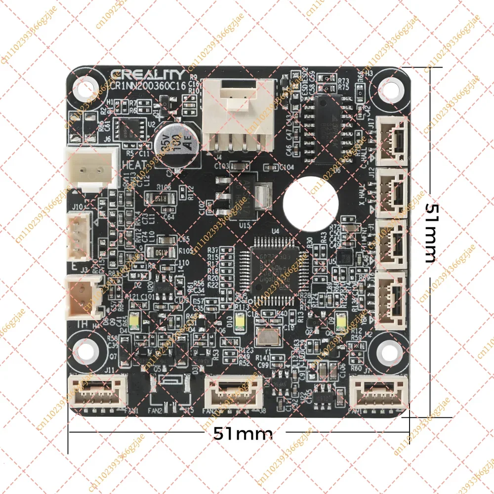 For Creality HI Lock Nozzle PCBA G Adapter Board 1pc for For Creality Hi Series New Lock Nozzle PCBA for 3d Printer Parts