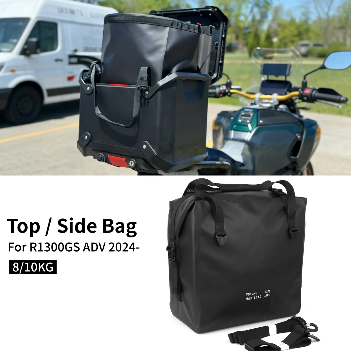 

Motorcycle Luggage Side Case Inner Bag Liner Top Bag Saddlebag Pannier For BMW R 1300 GS ADV R1300GS Adventure 2024 2025 2026