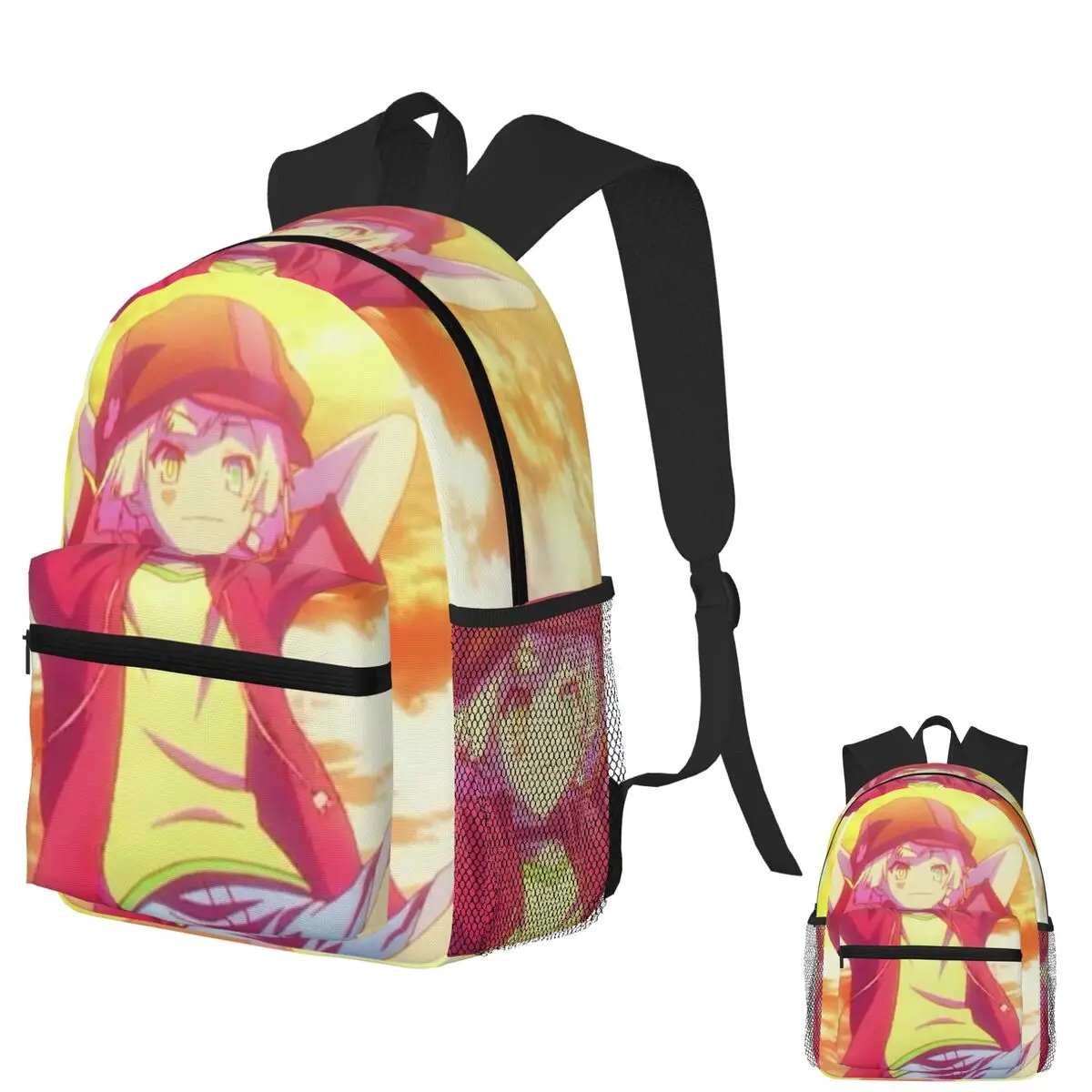 

Tet Anime No Game No Life Студенческий рюкзак Школьная сумка Походный дорожный рюкзак для мальчиков и девочек Модная сумка для книг Сумки на плечо