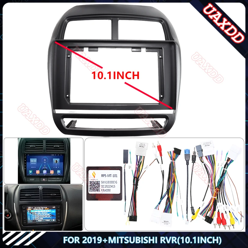 For Mitsubishi2019+ RVR 10.1INCH  Car Radio Stereo audio screen multimedia video player navigation cable Harness frame Canbus