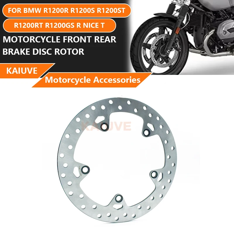 

265mm Motorcycle Rear Brake Disc Rotor For BMW R1200R R1200S R1200ST R1200RT R1200GS R Nice T Scrambler Cafe Racer Urban GS