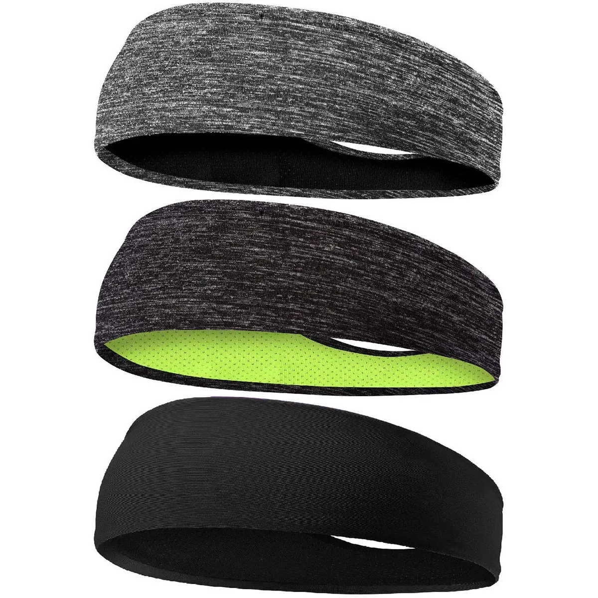 Sports Sweatband Hairband Women's Headwear Anti-Sweat Gym Fitness Sweat Guide Antiperspirant Band Running Headband