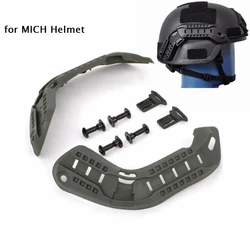 MICH Helmet Accessory Rail Mount Kit Helmet Side Rail Guide Side Rail for ACH MICH 2001 2000 2002 Helmet Tactical Accessories