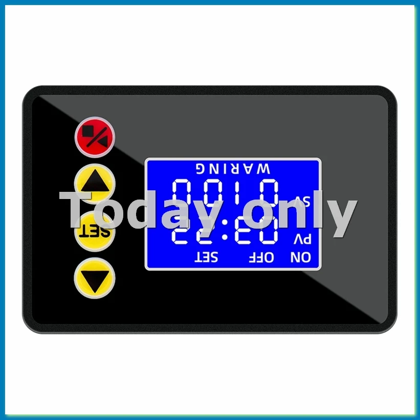 

Programmable Digital Timer Switch Relay Control Time Controller Delay Relay Cycle Timing On/Off AC110-220V-A25R