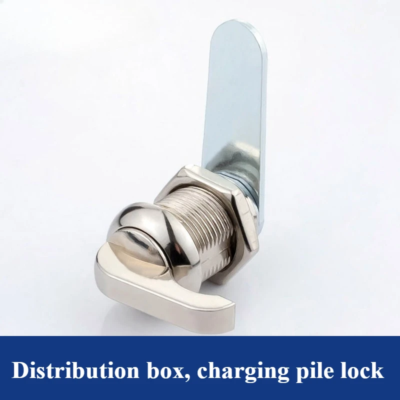 

Alloy Electrical Box Handle Lock Universal No Key Cabinet Door Lock Fitting