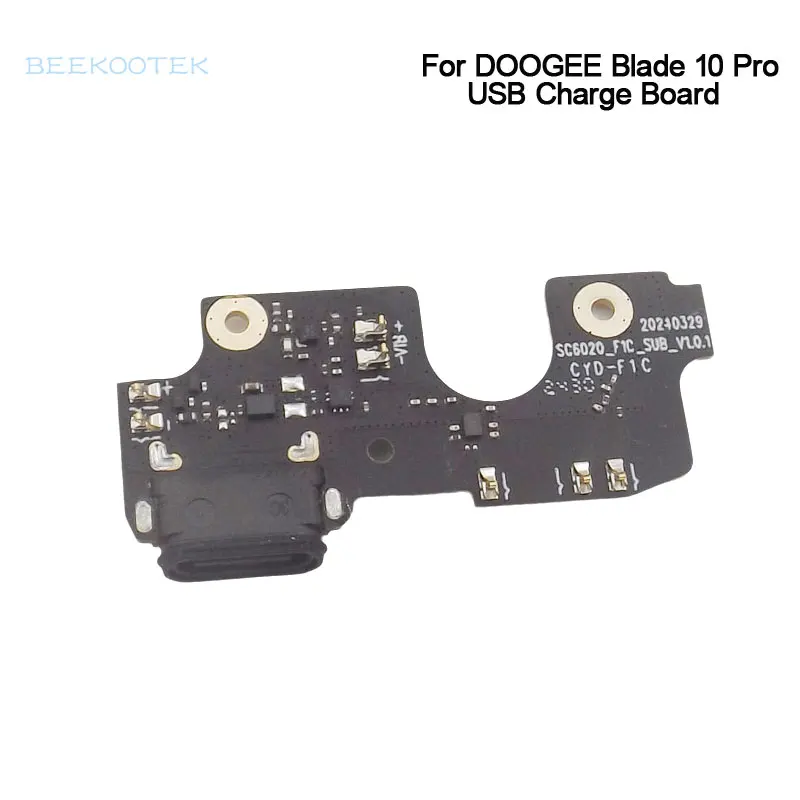 New Original DOOGEE Blade 10 Blade 10 Ultra USB Board Base Charging Port Board Accessories For DOOGEE Blade 10 Pro Smart Phone