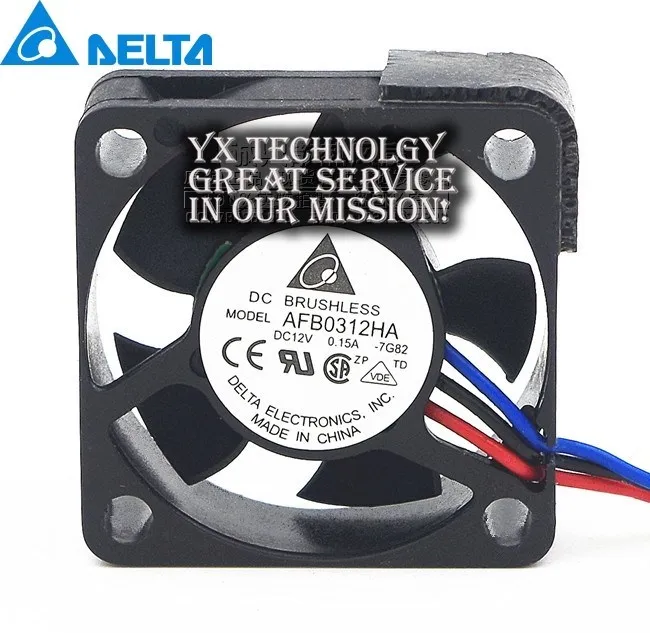 

The new 3010 12V 0.15A AFB0312HA 3CM 30mm dual ball projector cooling fan for Delta