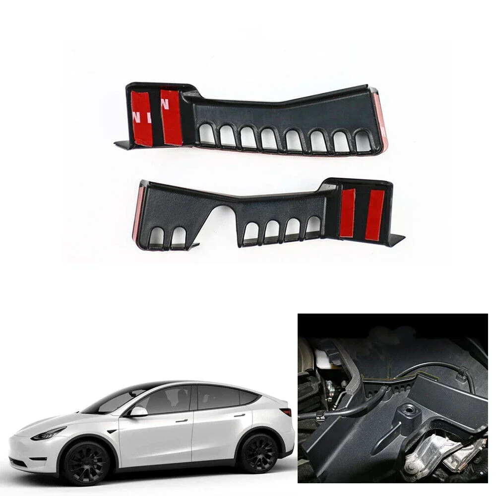 

New! For Tesla Model Y Front Trunk Engine Room Drainage Channels Anti-Blocking Cover Vent