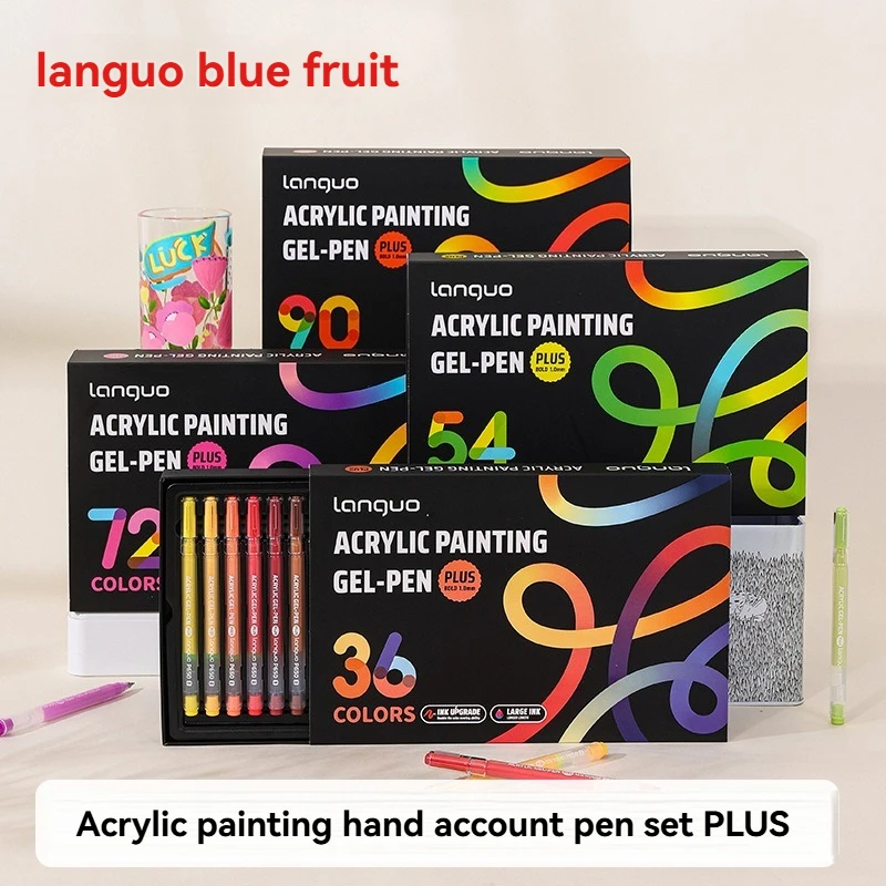 

Mark Pen Painting Special Handwriting Pen Set Large Capacity Notes Multi Color Acrylic Painting Special Handwriting Set Painti