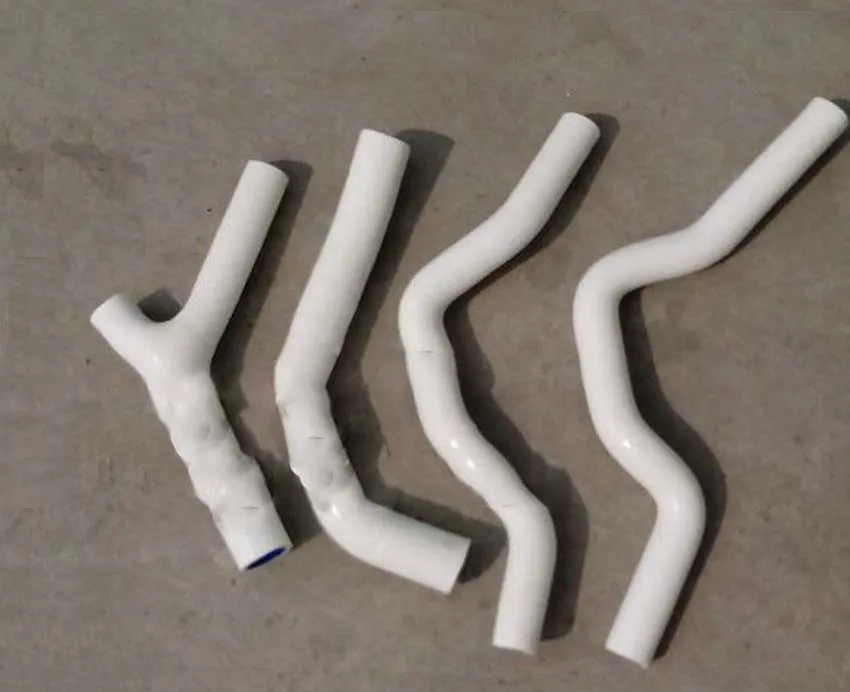 White Silicone Radiator Hose For 1985-1988 Honda CR500R 1985 1986 1987 1988