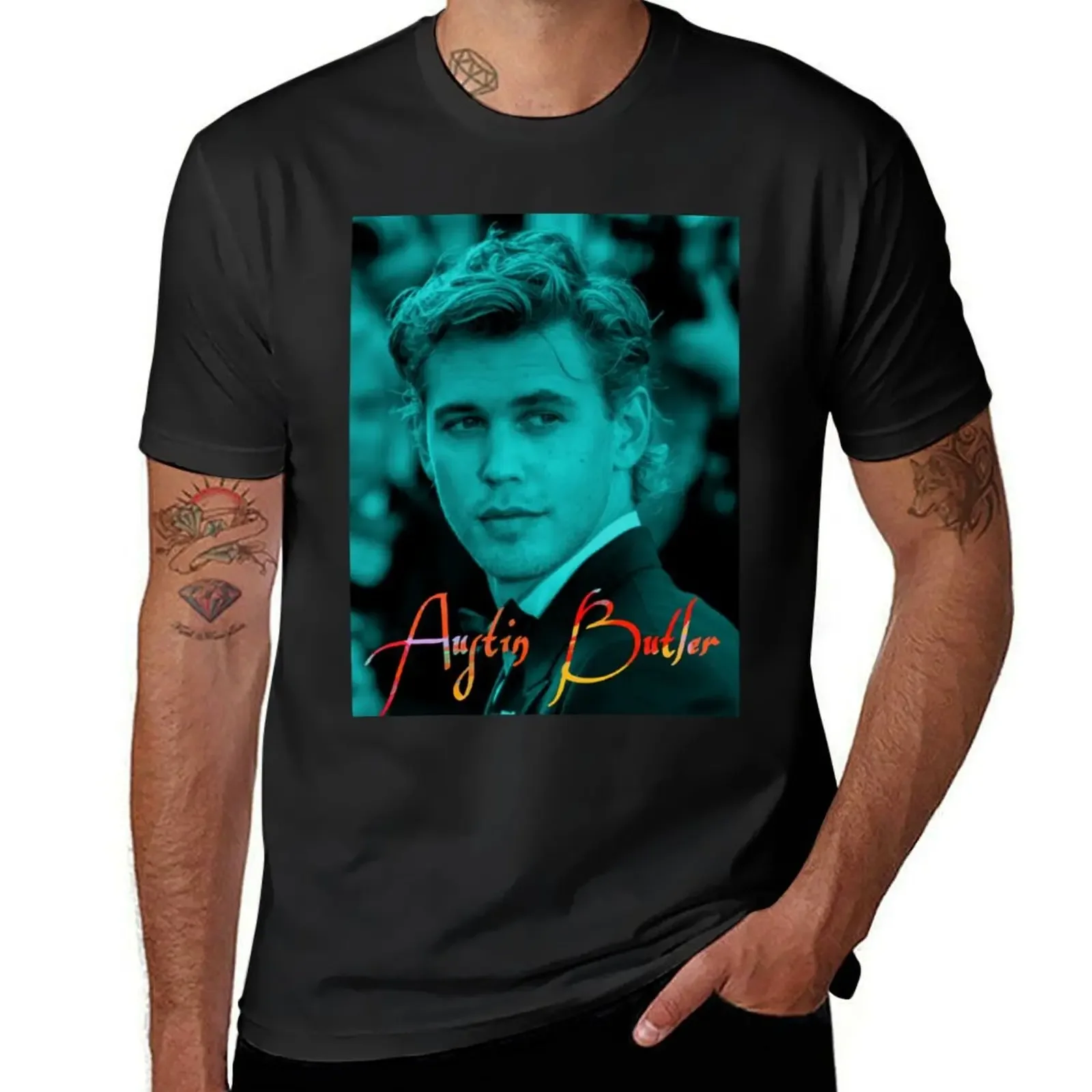 

Austin Butler T-Shirt boys animal print plus size tops oversized mens clothes
