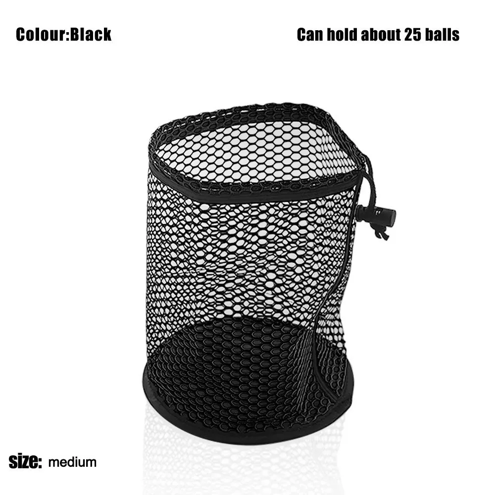 

New Portable Sports Mesh Net Bag Multipurpose Nylon Drawstring Pouch Golf Ball Organizer Bag Golf Supplies