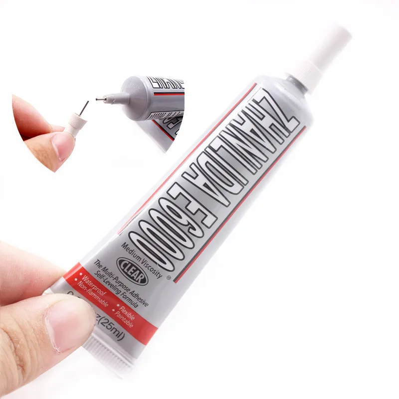 1pcs E-6000 Waterproof Strong Liquid Super Glue DIY Adhesive for Jewelry Bonding Diamond Paintinge Slow-drying Universal Glue