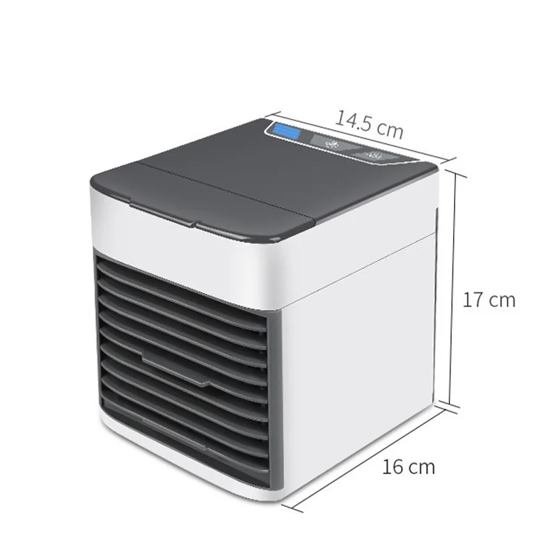 Portable Air Conditioner Humidifier Fan Mini Air Cooler USB Air Conditioning Fans Electric Fan Desktop ice Water Air Cooling fan