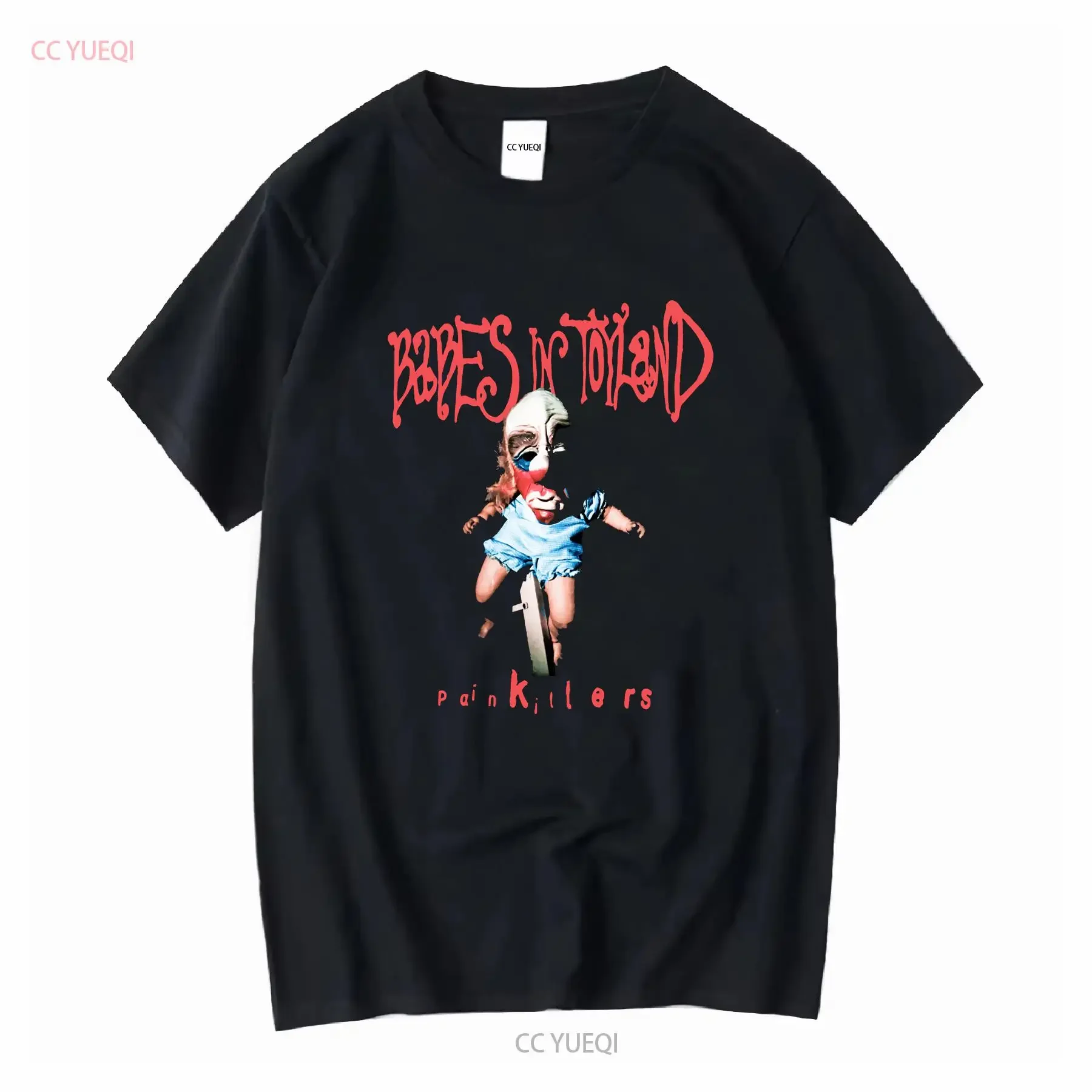 Retro Babes in Toyland Tour 1993 Painkiller T-Shirt, brandneue Vintage-Designerkleidung, weiche Unisex-Mode, leicht gewaschen