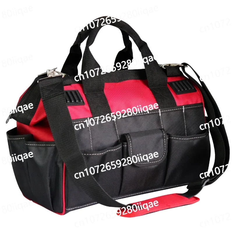 Heavy Duty Nylon Electrician Multi Storage Organizer 16 Handle Tool Bag Work Heavy Duty Bag