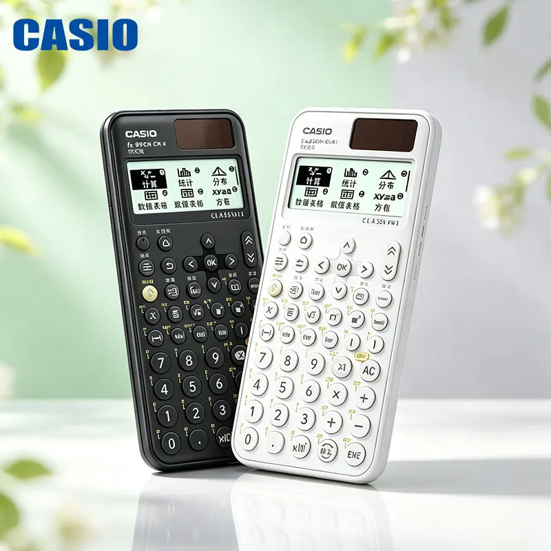 Casio FX-999CN CW/FX-991CN CW/DH-14 Long-lasting and durable scientific calculator with multi-function directory search