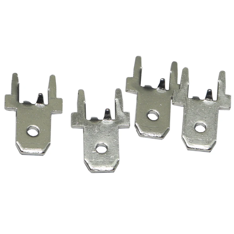 【50PCS】4.8mm Positioning PCB Terminal Blocks Anti-reverse Terminal Blocks PCB Solder Terminals  Copper Terminal