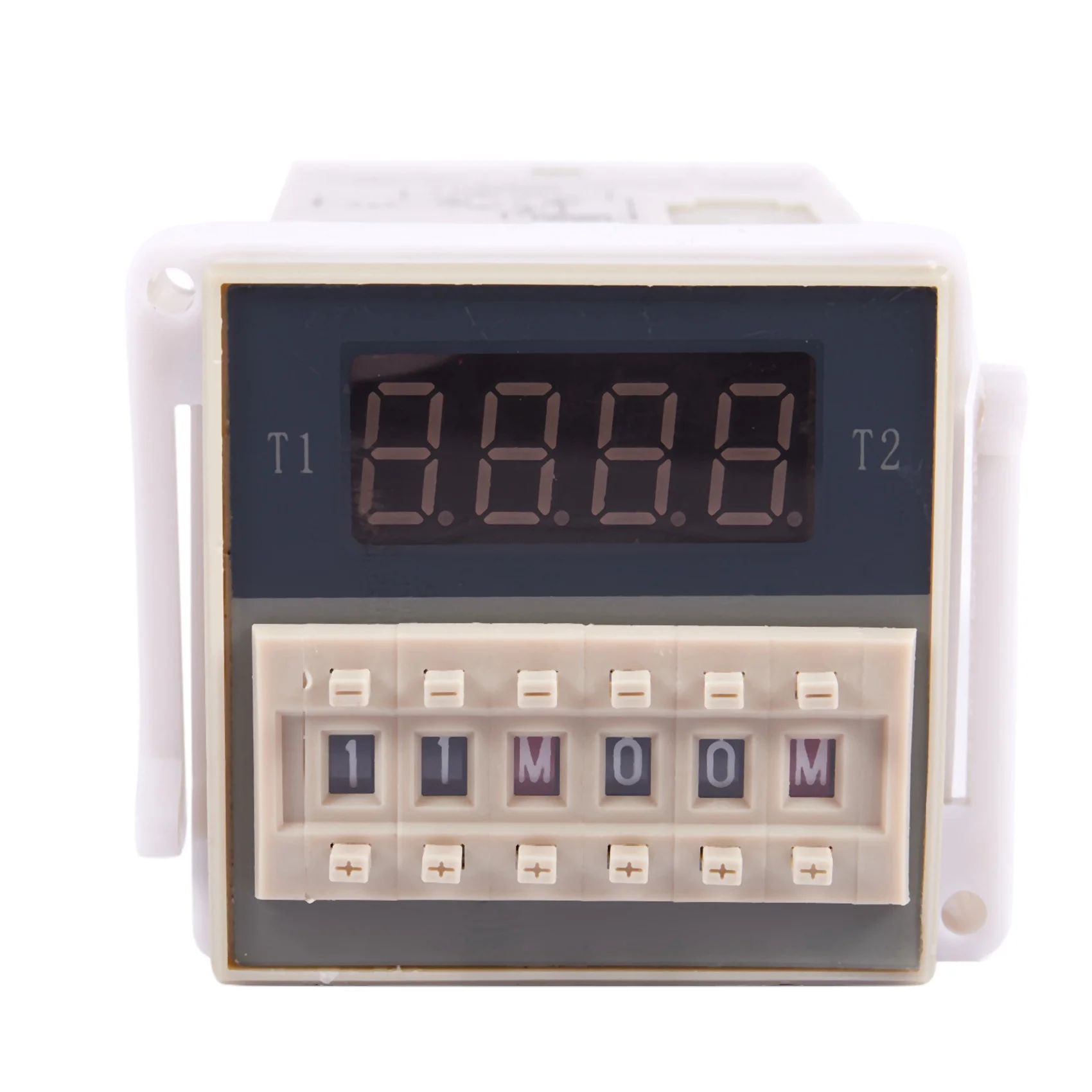 5X AC 220V 5A Programmable Double Delay Relay Device Tool DH48S-S-AT30