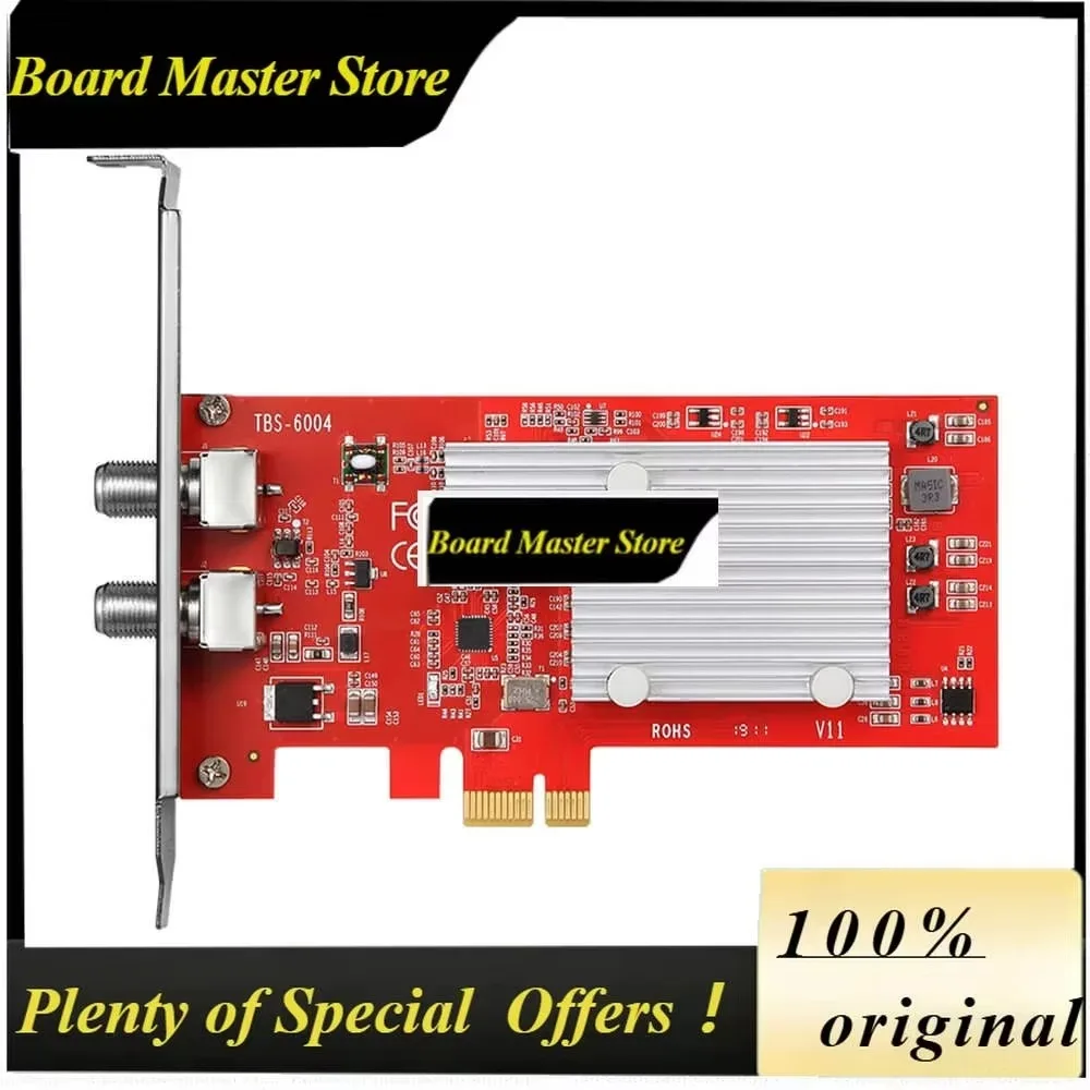 BoMaSTbs6004 Dvb-c 4 Qam Modulator Pcie Card Quad Frequencies Qam Output