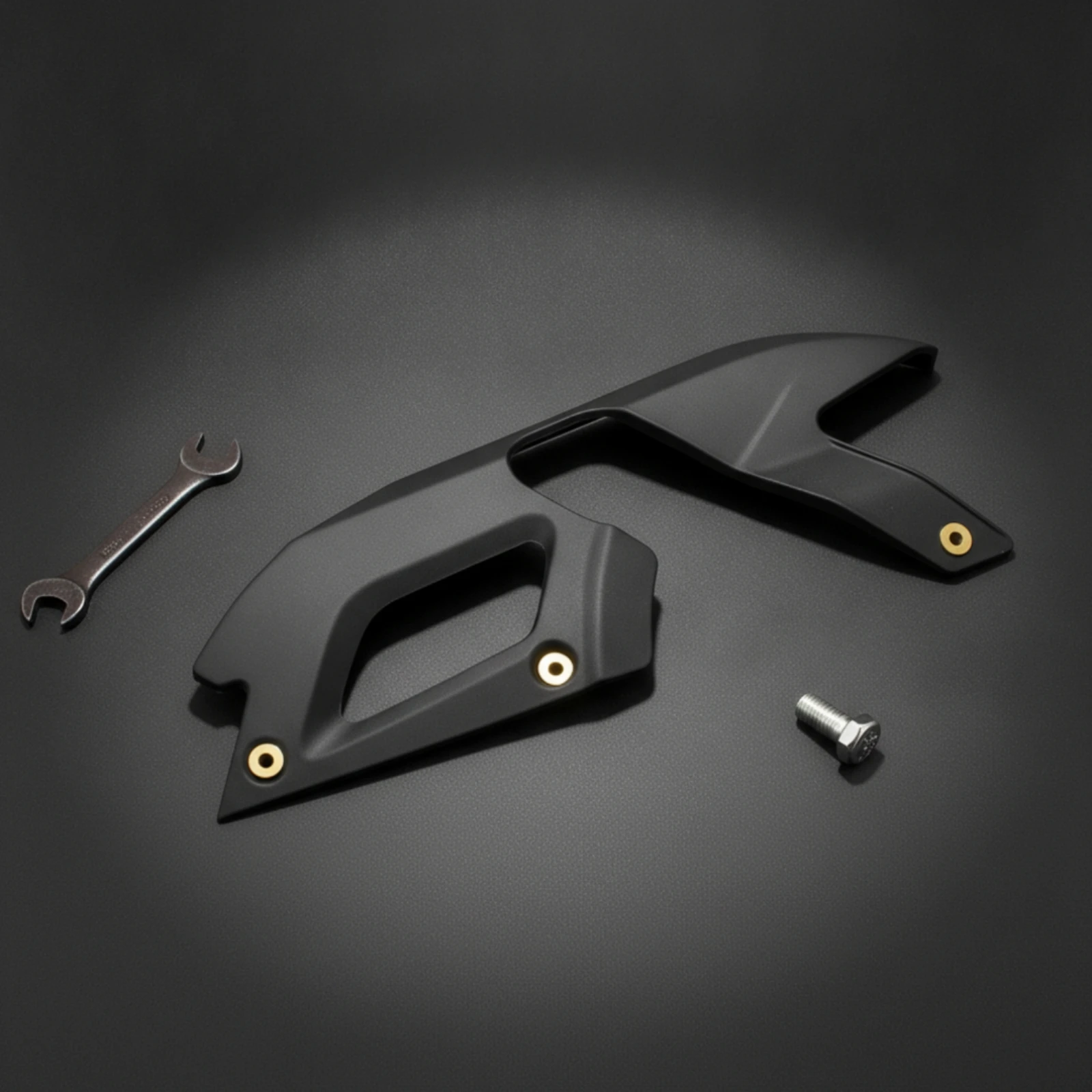 Upper Belt Guard with Bushings Easy to Install Upper Belt Chain Guard Cover Chain Safeguarding Cover Long-Lasting High Strength