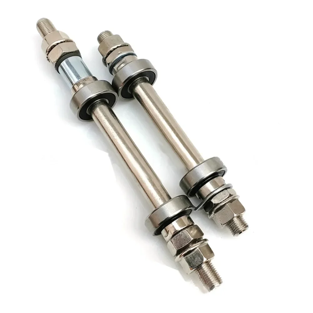 AliExpress NONE Bicycle Wheel Hub Axle Front Rear Solid Shaft Lever Solid Spindle Shift Shaft Bicycle Front/Rear Axle Lever Bike Repair Tool