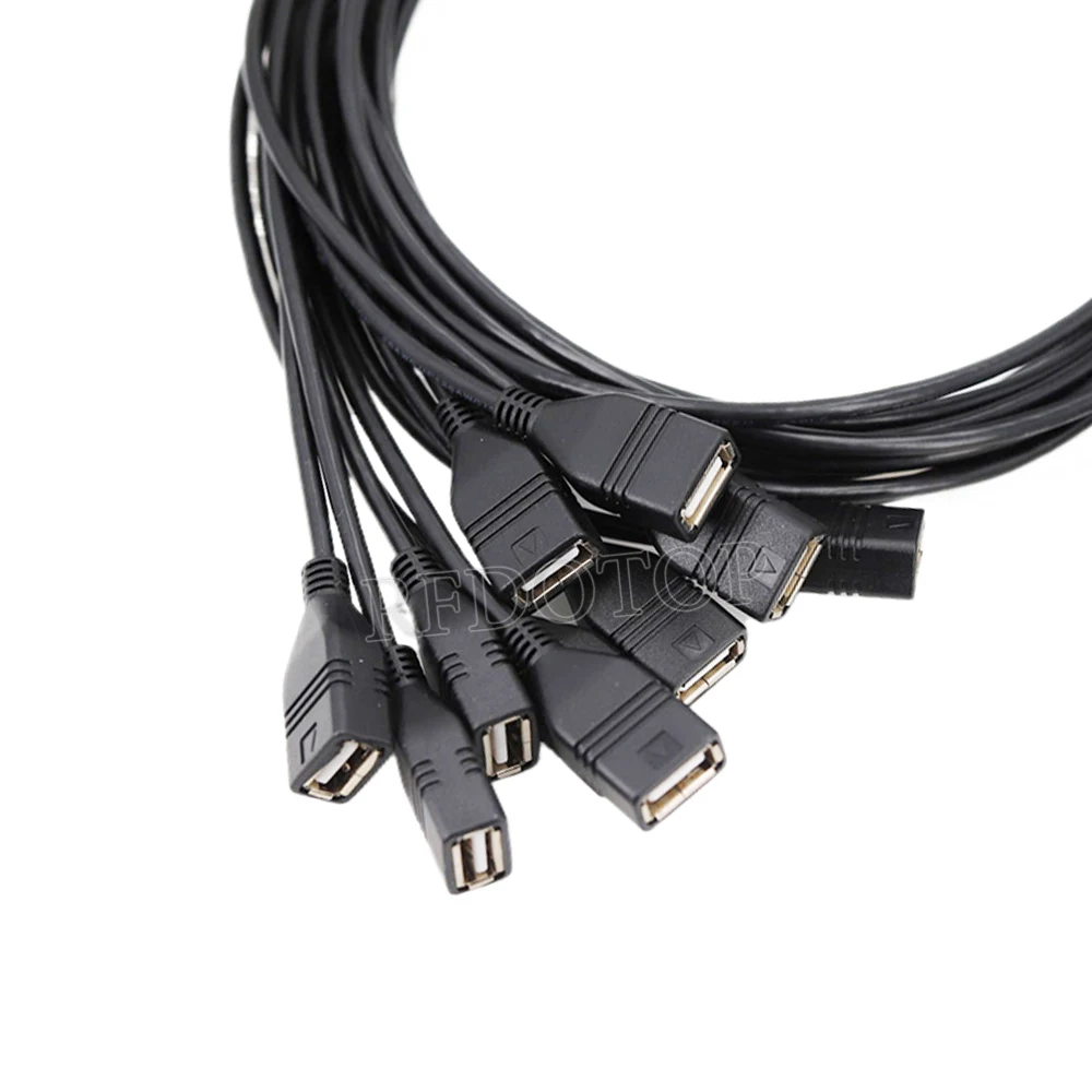 USB to HSD USB Female to 4Pin HSD Code A/B/C/D/G/H/J/K/Z Female Connector LVDS Cable Car Head Unit Control Screen RCC NAC Cable