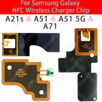 NFC Antenna Wireless Charging For Samsung Galaxy A21s A51 5G A71 Phone New Back NFC Loud Speaker Repair Parts
