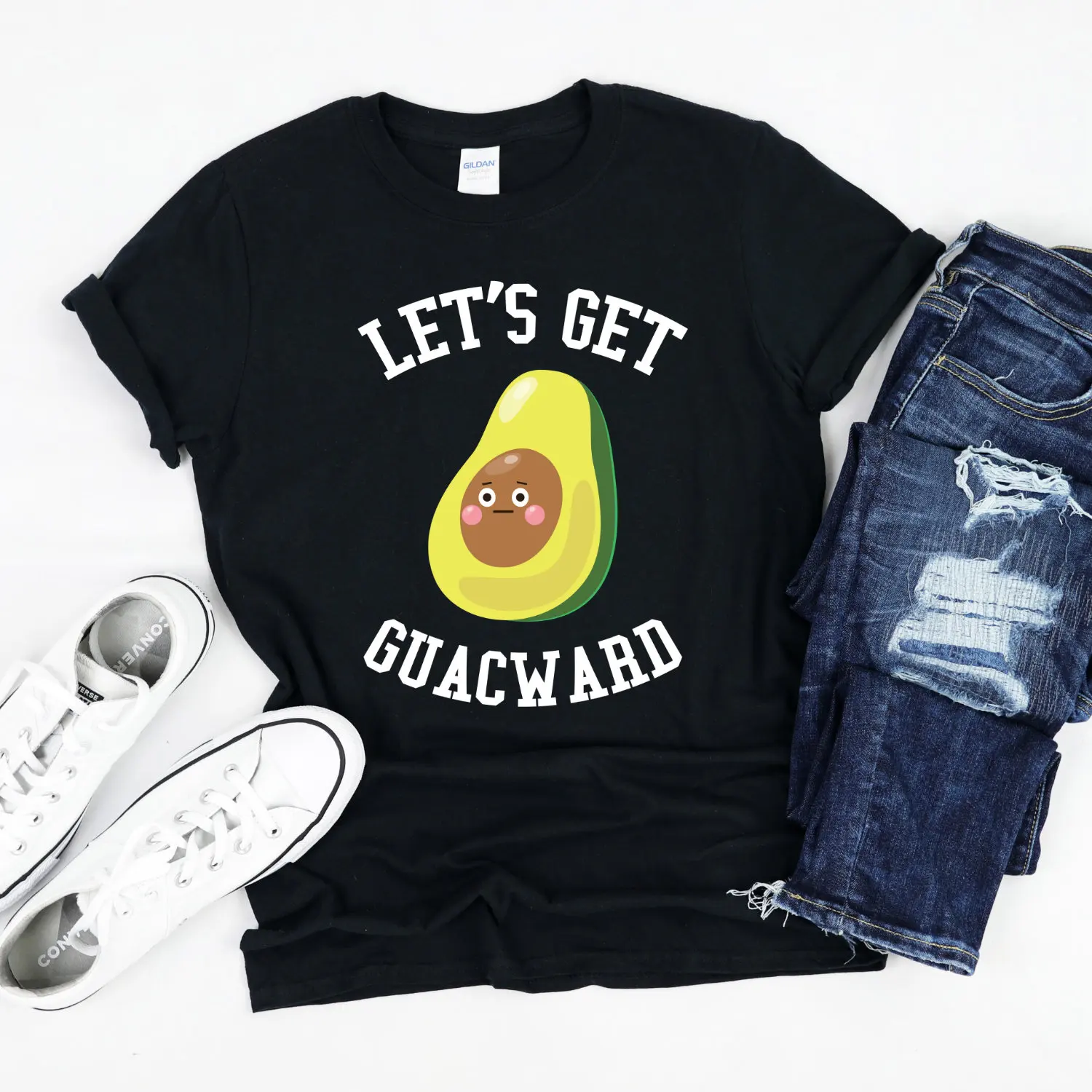 Lets Get Guacward, Guac Shirt, Avocado Shirt