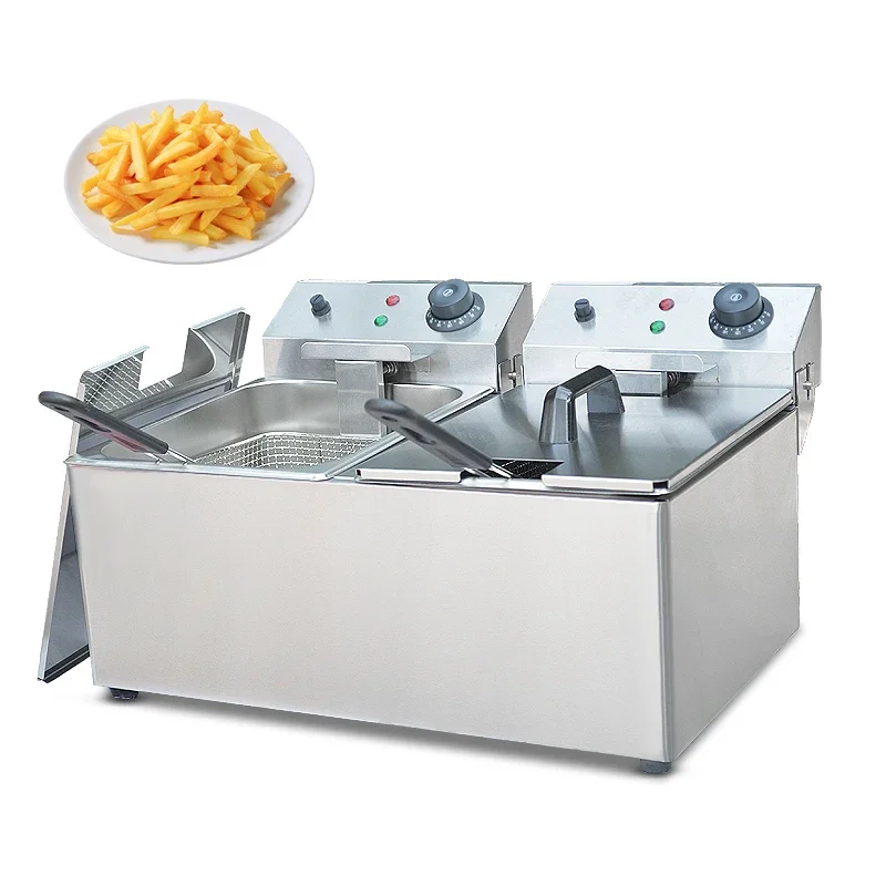 

Commercial potato plantain chips fats fryer electric turkey industrial deep fryer