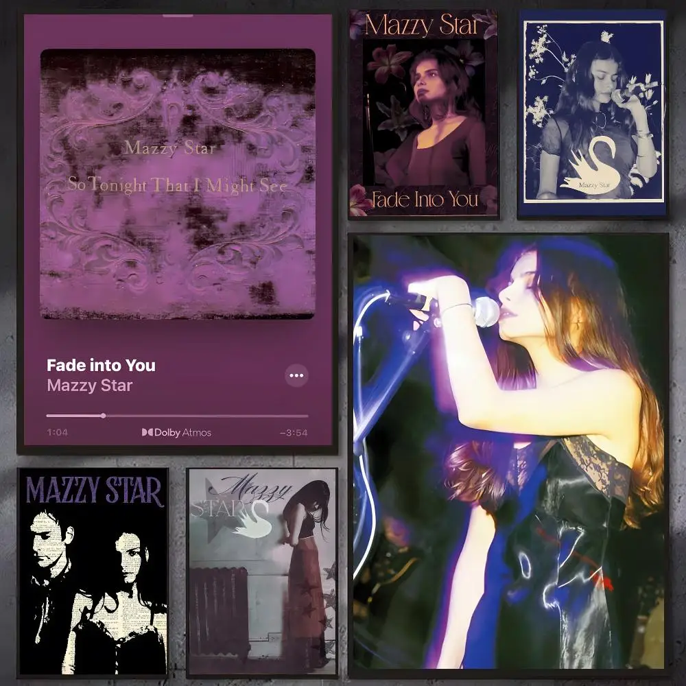 band rock M-Mazzy Star Poster Wall Ornament Home Decor Young Decor Fans