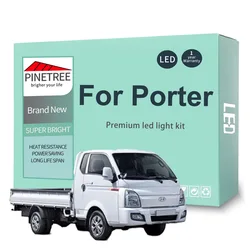 Led Interior Light Kit For Hyundai Porter 2 Porter EV 2020 2021 2022 2023 2024 Led Bulbs Dome Map Canbus