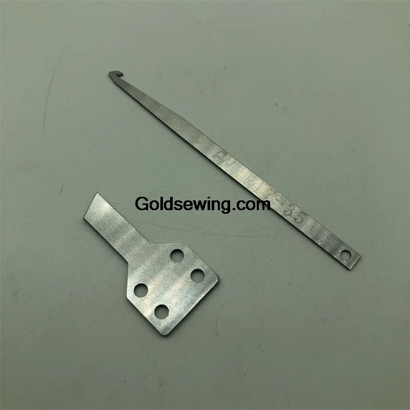 1PCS P17-35 P17-22 Original Moving and Fixed Knife for Shing Rui FW-787 Three Needle Five Thread Interlock Flat Lock Machine