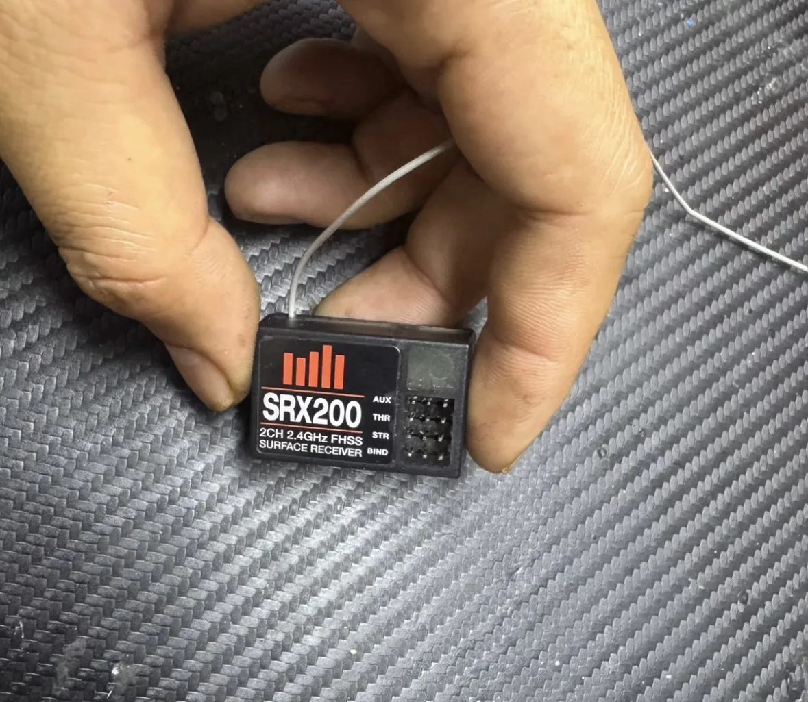 

Used not new Spektrum RC SRX200 2-Channel 2.4GHz Waterproof FHSS Receiver