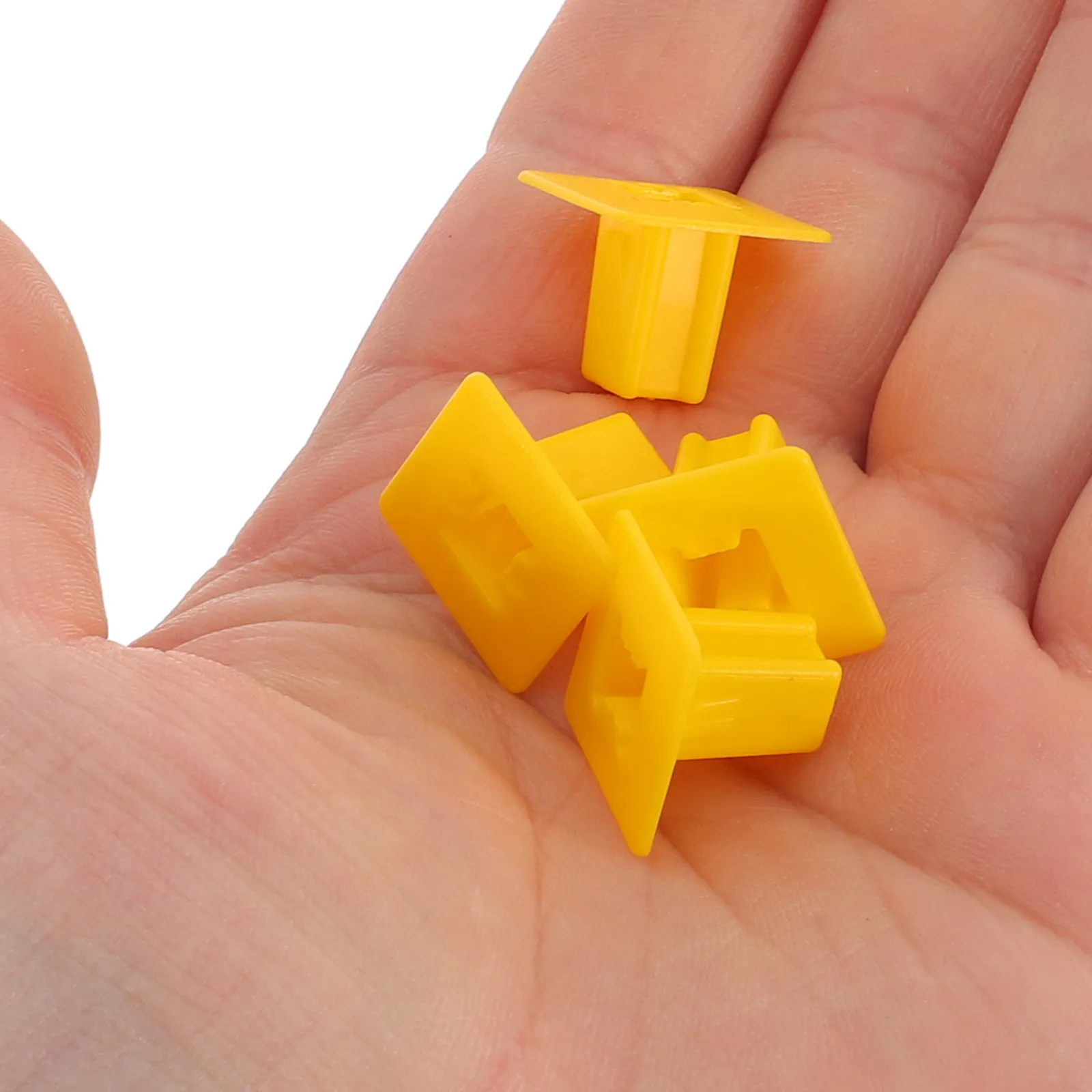 200Pcs Automotive Positioning Fasteners Secure Expansion Base Clips Plastic Screw Mounts Car Self-Tapping Fasteners Vehicle