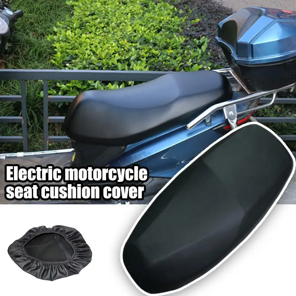 

Waterproof Motorcycle Seat Cover - Dustproof Scooter Cushion Protection & Bag Stretch Sun Leather Storage With Y5Q1