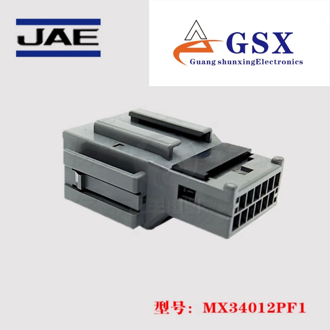 

JAE connector MX34012PF1 rubber shell 12p2.2mm gray original imported genuine in stock