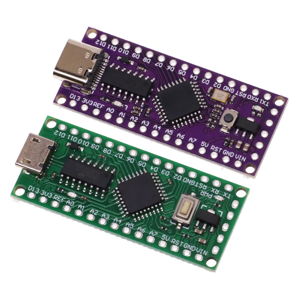 LGT8F328P-LQFP32 MiniEVB TYPE-C MICRO USB Compatible With ATMEGA328 Nano V3.0 LGT8F328P CH9340C / HT42B534-1 SOP16 For Arduino