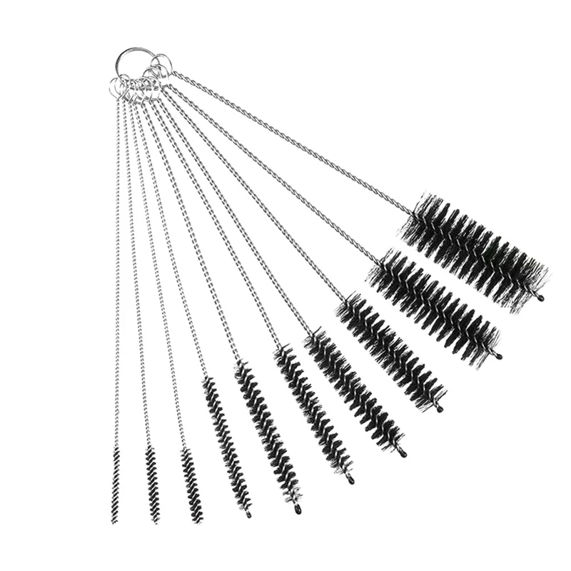 1 SET Flexible Drain Hair Brush Straws Cleaner Set Extra Long Pipe Dredge Cleaner Spring Cleaning Brush Sink Cleaning Brush