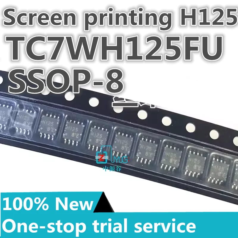 5-100pcs %New stock TC7WH125FU marking H125 SSOP-8 chip logic integrated IC chip