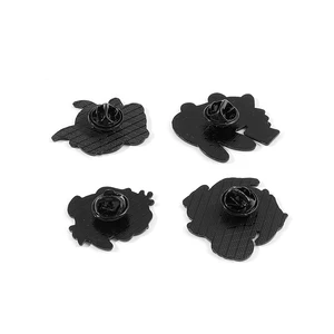 Cartoon Pikachu -Stifte, niedliche Psyduck, Squirtle, Elf -Abzeichen, Rucksackzubehör, Cartoon -Broschen, 5 PCs, 6pcs 8 Hauptverkaufstaschen Elvis Presley - №5