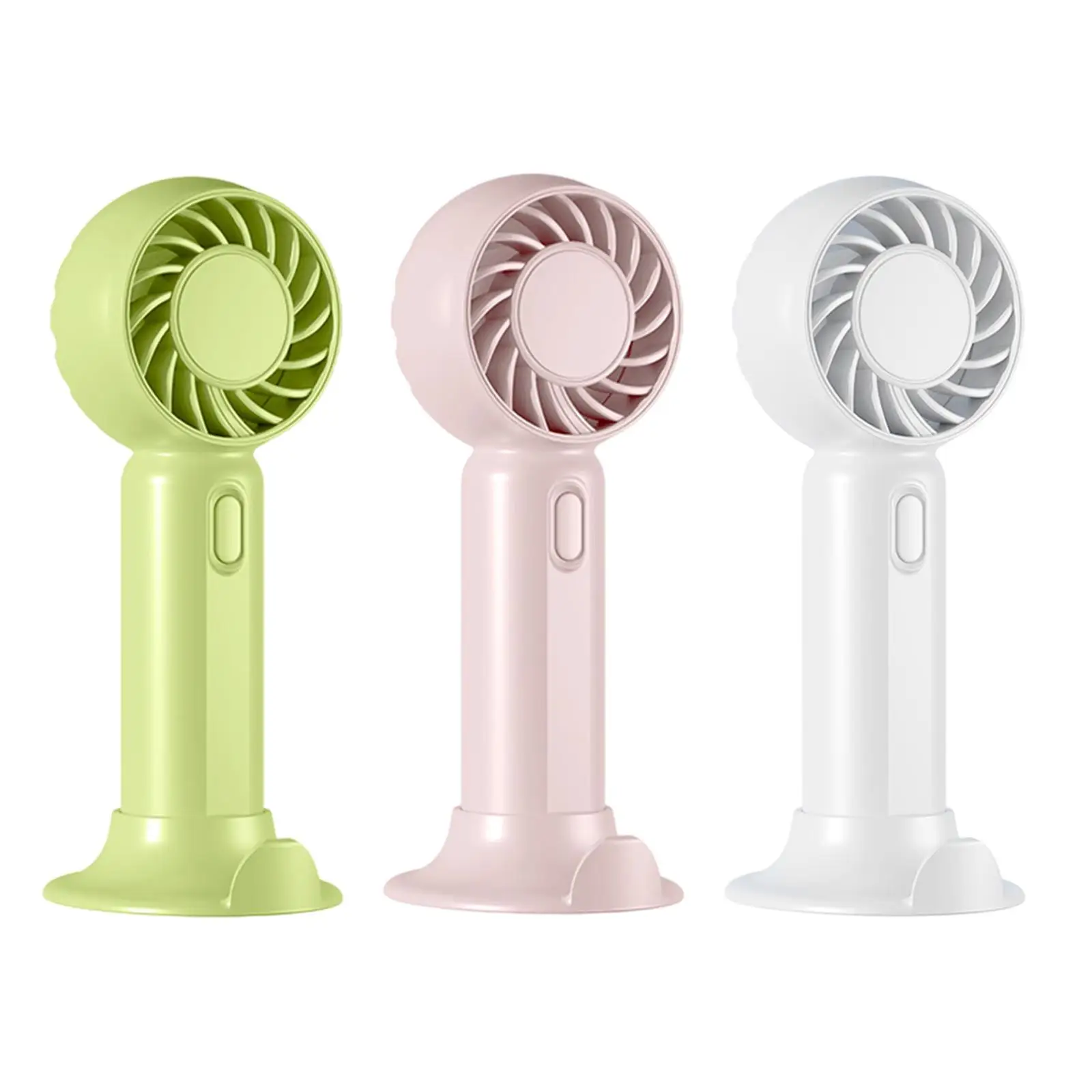 Handheld Fan Compact Small Hand Fan 3 Speeds Adjustable Desk Fan Personal Fan Portable Fan for Park Indoor Travel Home Bedroom