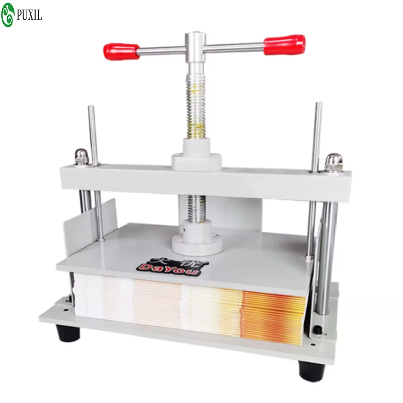 A4 type flatbed machine operation manual flatbed machine embossing office document seal