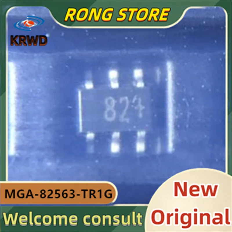 

5 шт. 82* новые и оригинальные MGA-82563-TR1G MGA-82563 MGA82563 SOT363