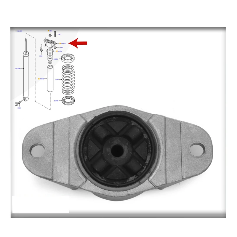 

REAR SUSPENSION TOP STRUT MOUNT FOR FORD FOCUS C-MAX FOCUS MK2 MK3 1300459